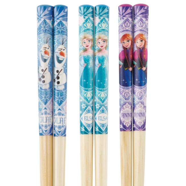 Disney Store - Bambusstäbchen 16,5 cm (3er Pack) - Küchenaccessoire Japan Disney Store
