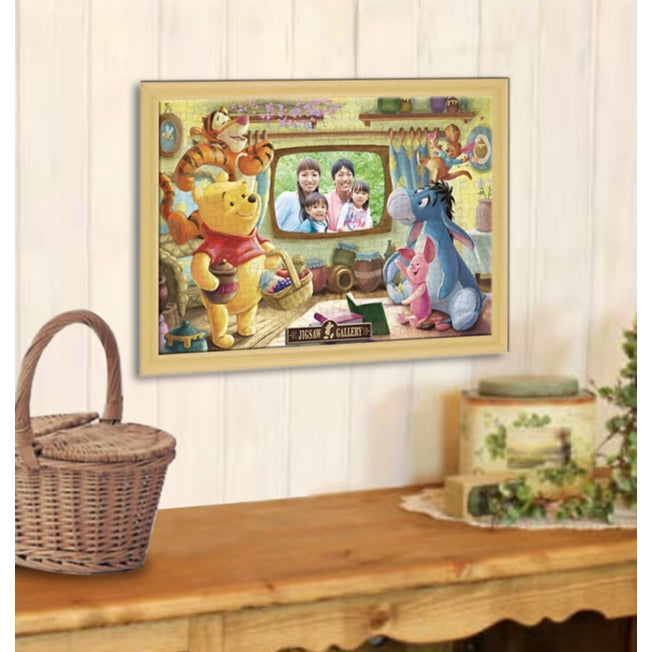 Winnie the Pooh Puzzle mit Platz für Fotos Japan Disney Store