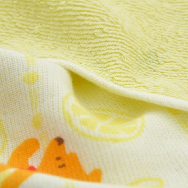 Winnie the Pooh Mini Handtuch aus Gaze mit Zitrone Japan Disney Store