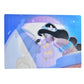 Jasmin & Aladdin, Genie Postkarte Lenticular Japan Disney Store