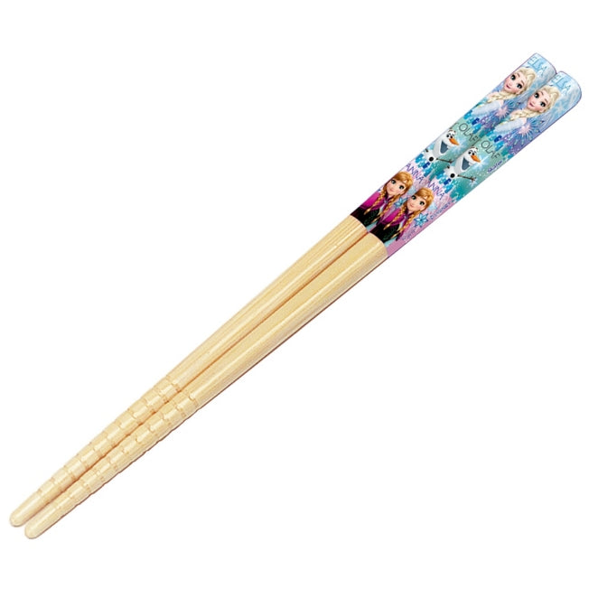 Frozen Essstäbchen aus Bambus [16.5cm] mit rutschfester Spitze Japan Disney Store