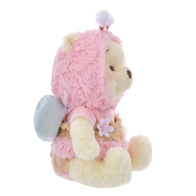 Winnie the Pooh Plüschtier (M) Pink Honey Day Japan Disney Store