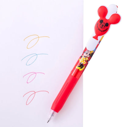 Minnie Mouse Sarasa Kugelschreiber 4 Farben 4 Stück Japan Disney Store
