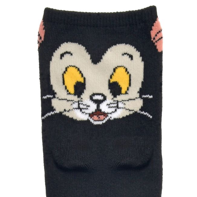 Figaro Socken Pinochio Schwarz Japan Disney Store