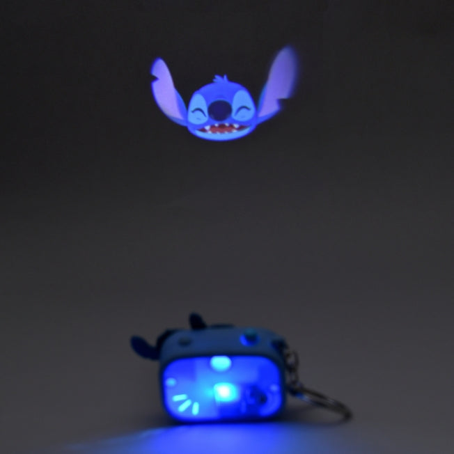 Stitch Schlüsselanhänger mit Lichtprojektionskamera Japan Disney Store