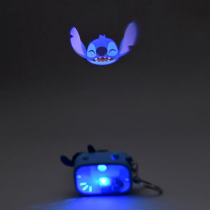 Stitch Schlüsselanhänger mit Lichtprojektionskamera Japan Disney Store
