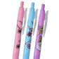 Minnie, Rapunzel, Alice Sarasa Clip 0.5 Gel-Kugelschreiber Set Black & Flower Japan Disney Store
