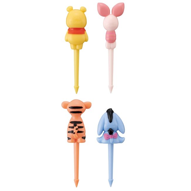Disney Store - Skater Lunch Picks Winnie the Pooh - Lunchzubehör Japan Disney Store