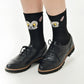 Figaro Socken Pinocchio Schwarz 23-25 - Socken Japan Disney Store