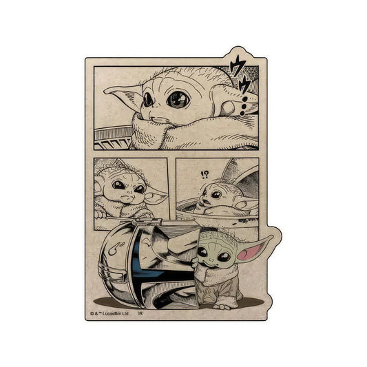 STAR WARS Mandalorian (Manga) Craft Sticker B Japan Disney Store