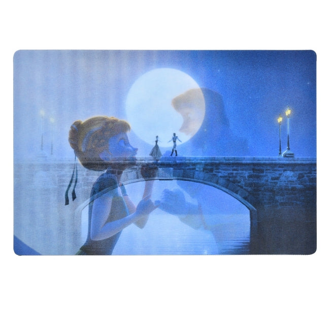 Anna & Hans Lenticular Postkarte Japan Disney Store