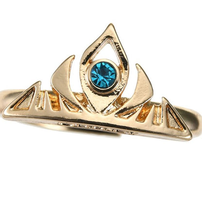 Elsa Tiara Ring mit Farbsteinen Japan Disney Store