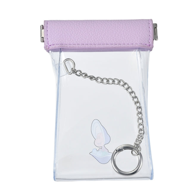 Young Oyster mit Karabiner Clear Spring Mouth - Kosmetiktasche Japan Disney Store