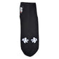 Mickey Socken mit kurzer Gesichtsstickerei Schwarz 36-39 Japan Disney Store