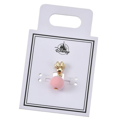 Minnie Ohrring (für ein Ohr) mit Flockenball Japan Disney Store