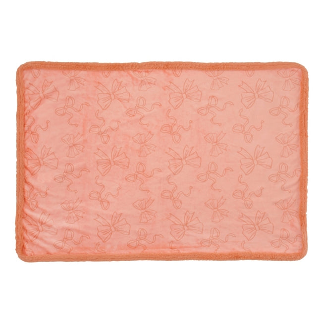Marie Fashionable Cat Decke mit Schleifenmuster Plüschtier - Decke Japan Disney Store