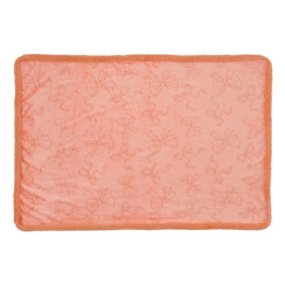Marie Fashionable Cat Decke mit Schleifenmuster Plüschtier - Decke Japan Disney Store