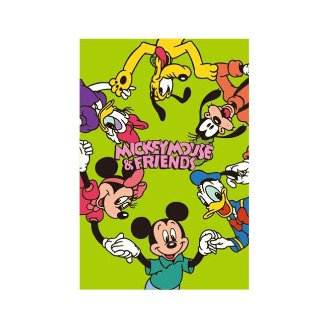 Mickey Mouse Freunde Postkarte Japan Disney Store