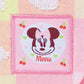 Minnie Einseitiges Gaze-Handtuch Poppin-Check Japan Disney Store
