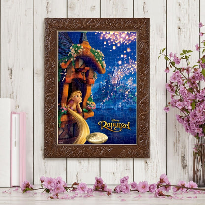 Rapunzel Holografisches Kristall-Puzzle 108 Teile "Licht in die Zukunft (Rapunzel's Tower)" Japan Disney Store