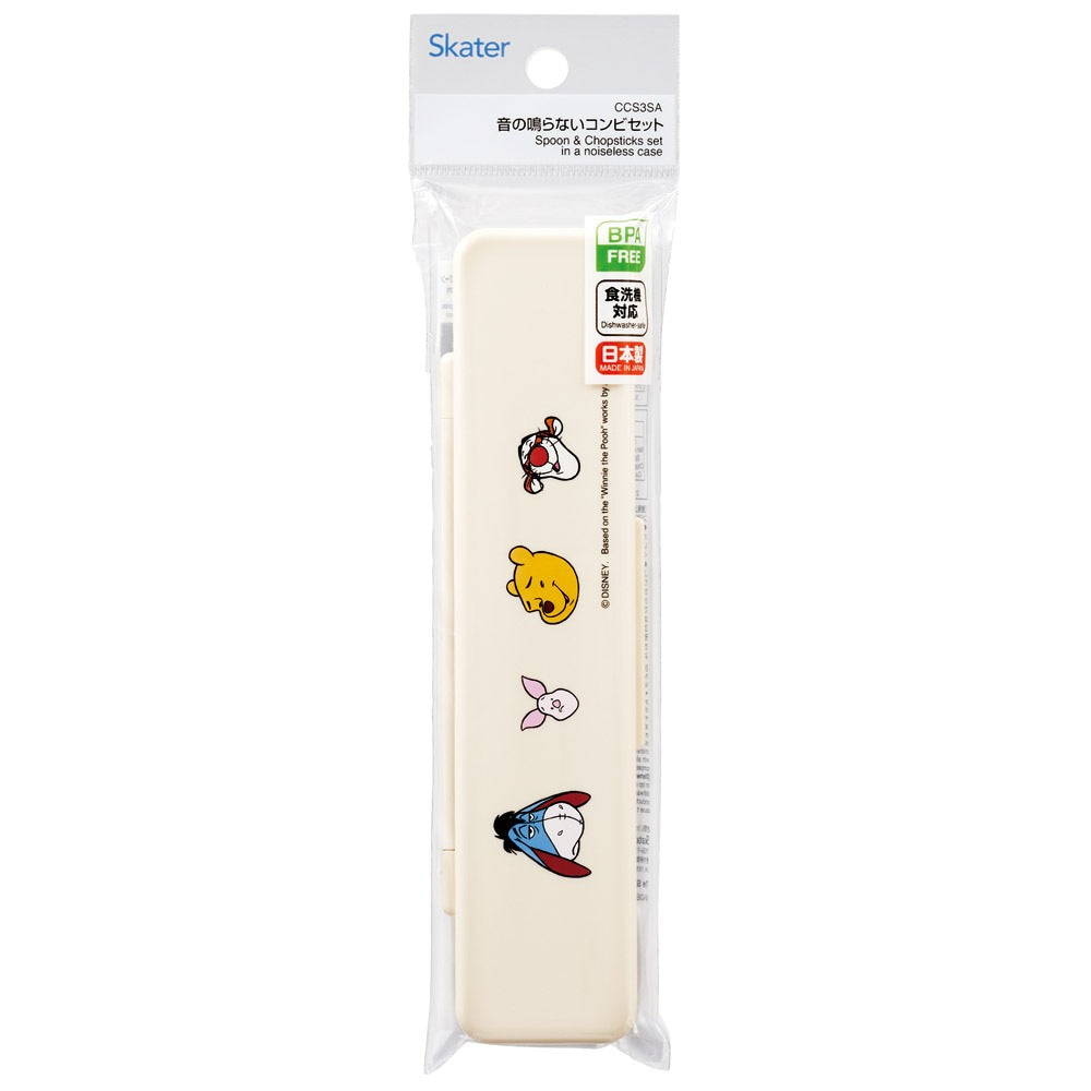 Winnie Puuh Besteckset Löffel & Stäbchen im Etui
