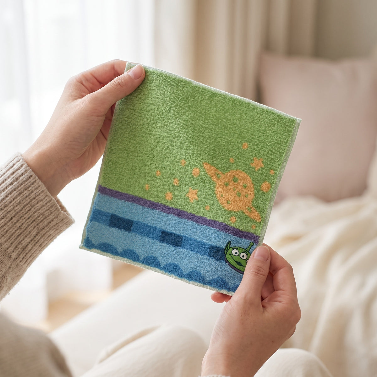 Little Green Men/Alien Mini Handtuch Toy Story – Hände