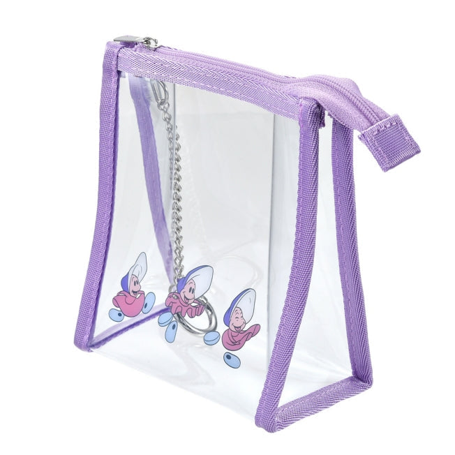 Young Oyster mit Karabiner Clear - Kosmetiktasche Japan Disney Store