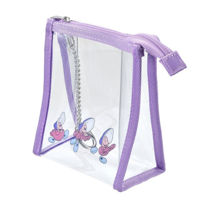 Young Oyster mit Karabiner Clear - Kosmetiktasche Japan Disney Store