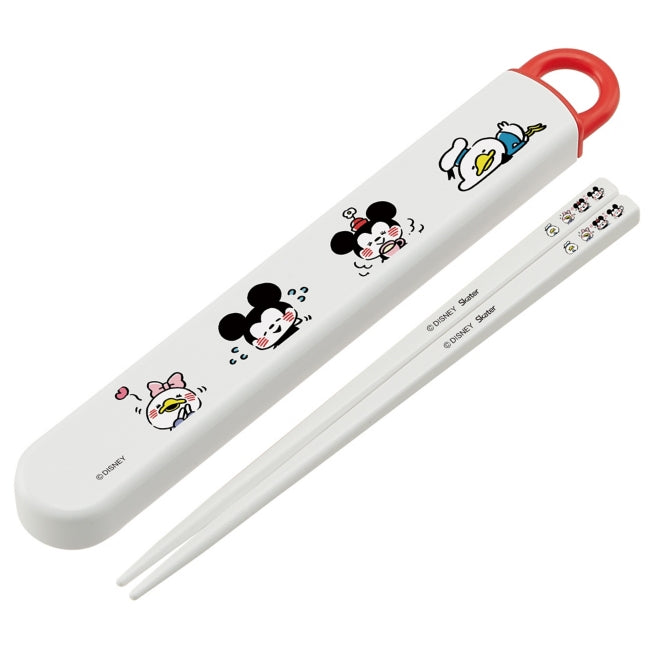 Schiebe-Essstäbchen-Set 16,5 cm Disney x Kanahei Japan Disney Store