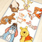 Winnie the Pooh & Friends Decke 70x100cm Japan Disney Store