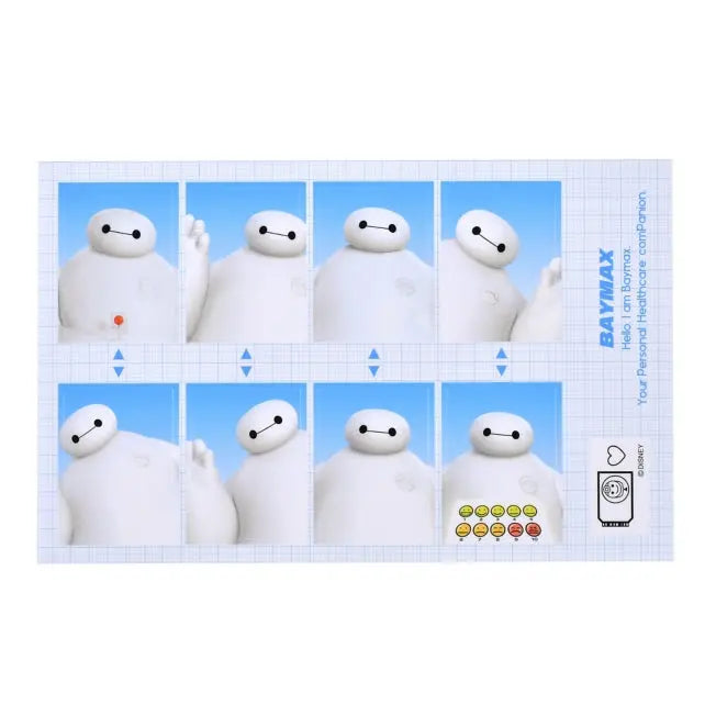 Baymax Fotoaufkleber Sticker Collection Japan Disney Store