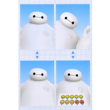 Baymax Fotoaufkleber Sticker Collection Japan Disney Store