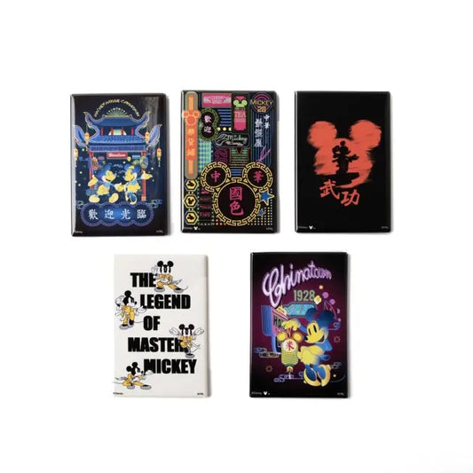 China Town Disney Magnet (Neon Street) Japan Disney Store