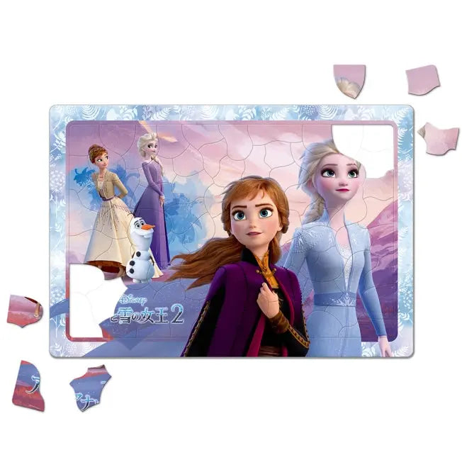 Die Eiskönigin 2 Kinderpuzzle 80 Teile Anna und Elsa Japan Disney Store