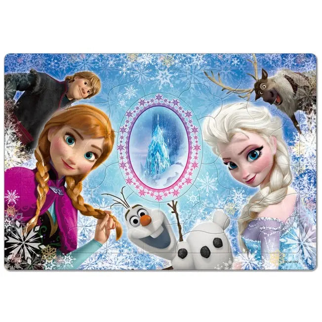 Die Eiskönigin Mein Fotostück Kinderpuzzle 41 Teile "Anna & Elsa in hoher Pose!" Japan Disney Store