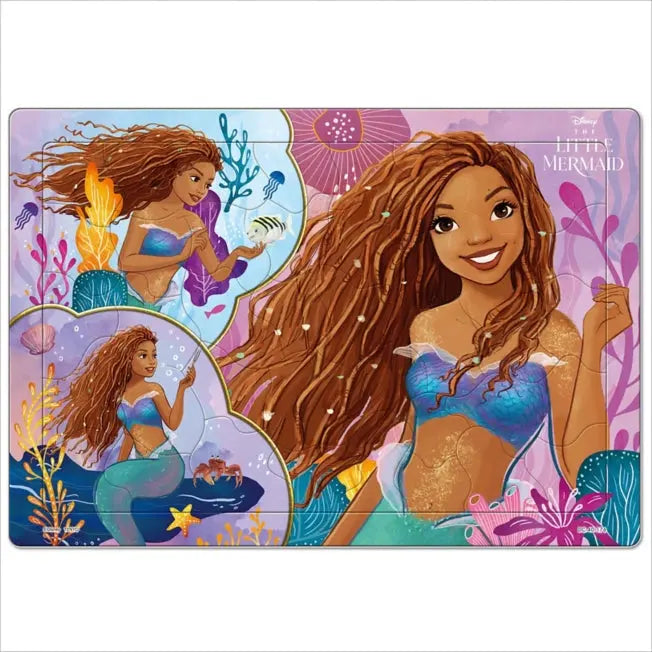 Die kleine Meerjungfrau Kinderpuzzle 40 Teile "Das Leben unter dem Meer" Japan Disney Store