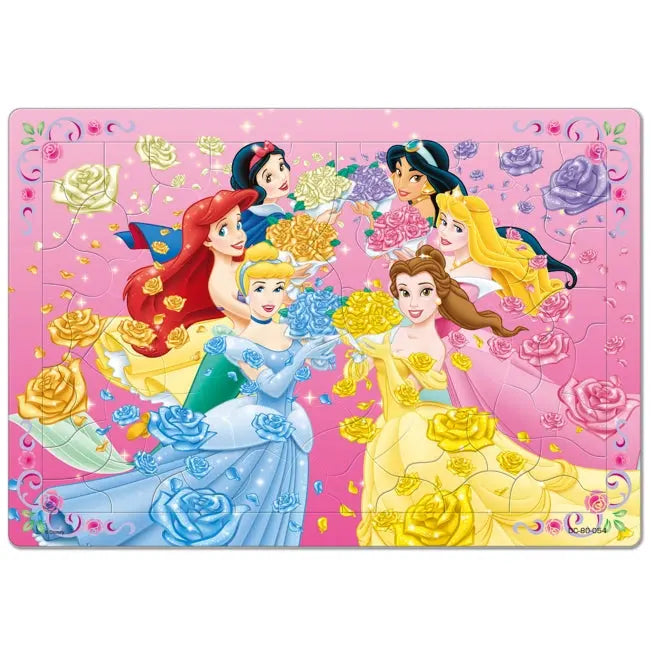 Disney Prinzessin Kinderpuzzle 80 Teile "Blumenprinzessin" Japan Disney Store