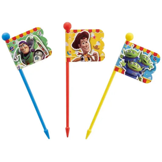 Disney Store - Lunch Picks 9er Set [3 Designs x 3er Set] Toy Story 22 LKP4 - Küchenaccessoire Japan Disney Store