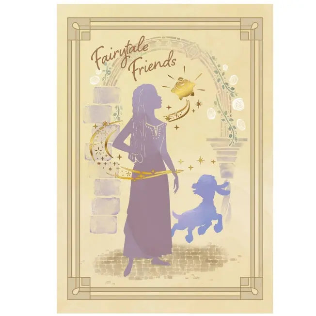 Film "Wish" Folienprägung Notizbuch Japan Disney Store