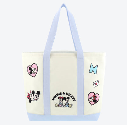 Mickey & Minnie "Nakayoshi Club" Tote Bag Tokyo Resort