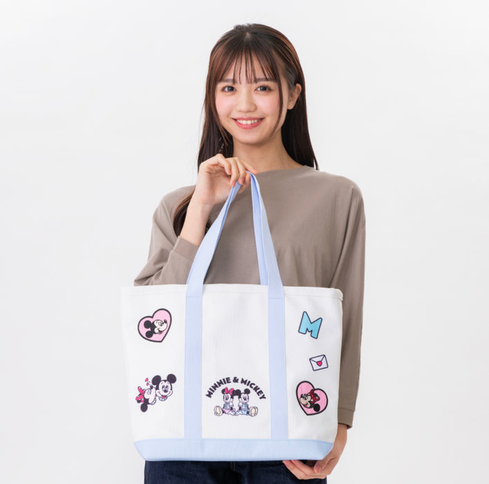 Mickey & Minnie "Nakayoshi Club" Tote Bag Tokyo Resort