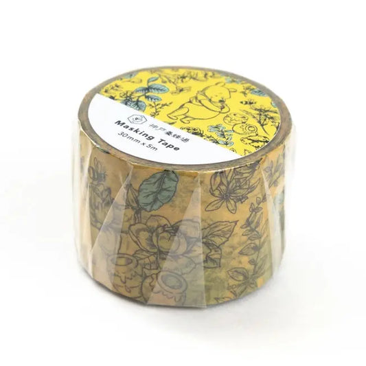Kobe Bee Farm Masking Tape Gelb Japan Disney Store