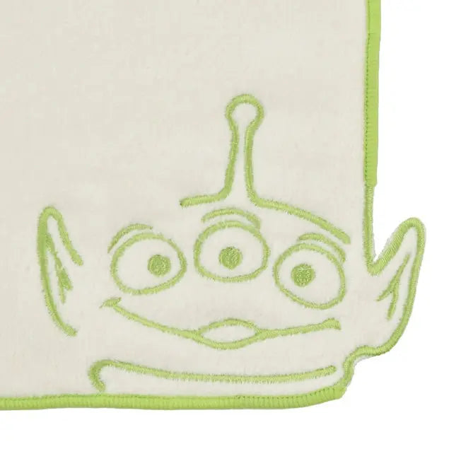Little Green Men/Alien Mini Handtuch mit Linienstickerei Japan Disney Store
