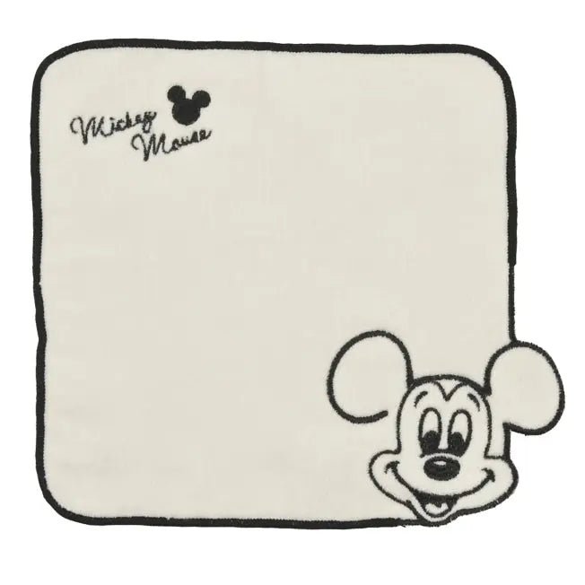 Mickey Mini Handtuch mit Linienstickerei Japan Disney Store