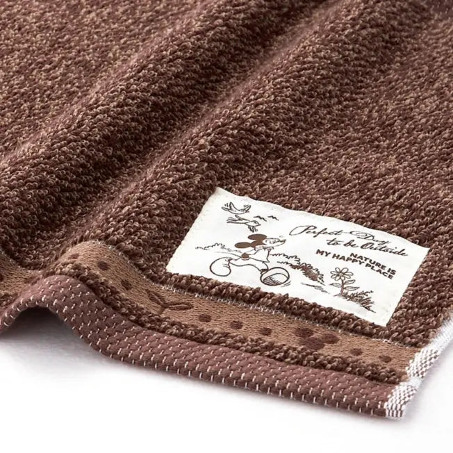 Mickey Mouse Handtuch in Naturfarbe Japan Disney Store