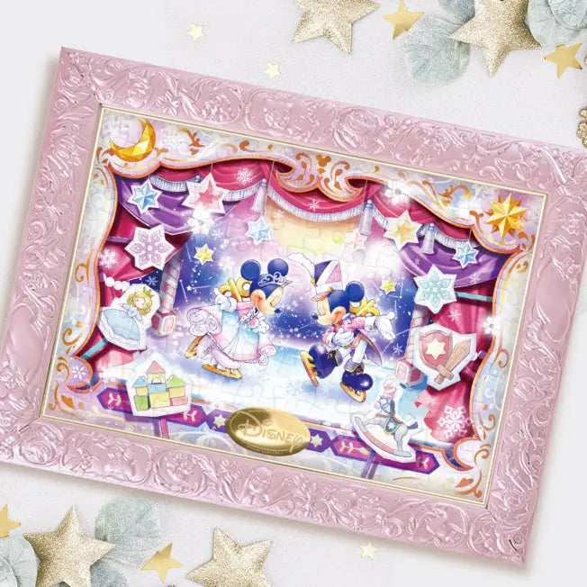 Mickey & Minnie Holographisches Kristall-Puzzle 108 Teile Japan Disney Store