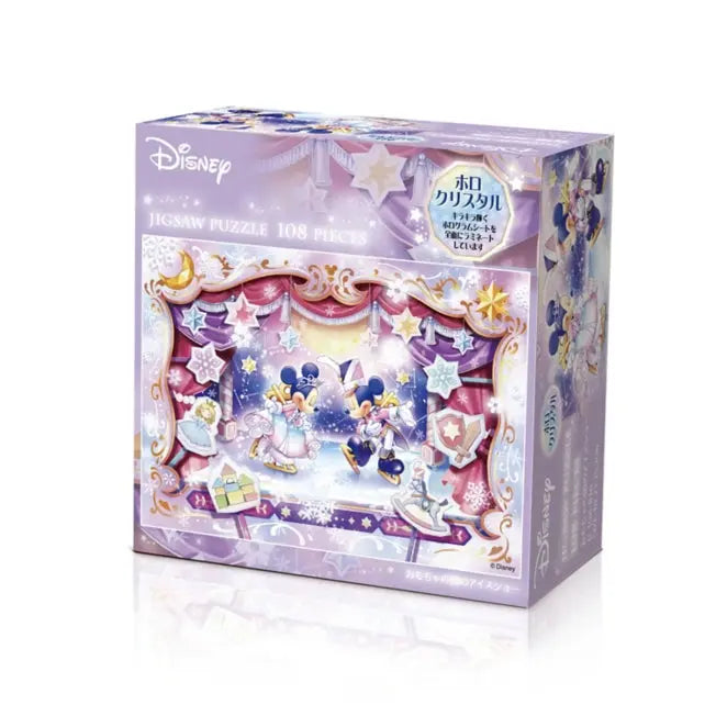 Mickey & Minnie Holographisches Kristall-Puzzle 108 Teile Japan Disney Store