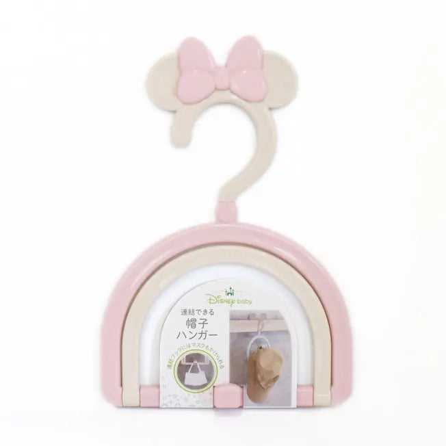 Minnie Maus Hut Haken Pink Beige Japan Disney Store