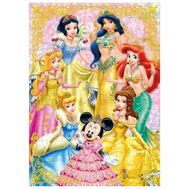 Prinzessin Hologramm 108-teiliges Puzzle Japan Disney Store