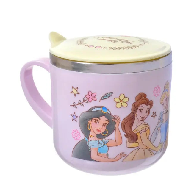 Prinzessin Tasse mit Deckel Pastell Fancy Japan Disney Store